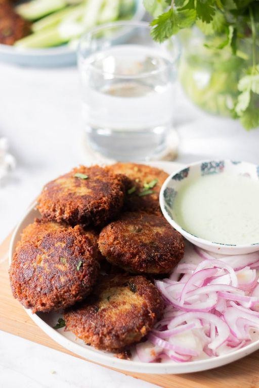 Herbed Chicken Shami Kabab