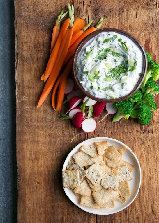 Herbed Dill Dip with Lemon Zest