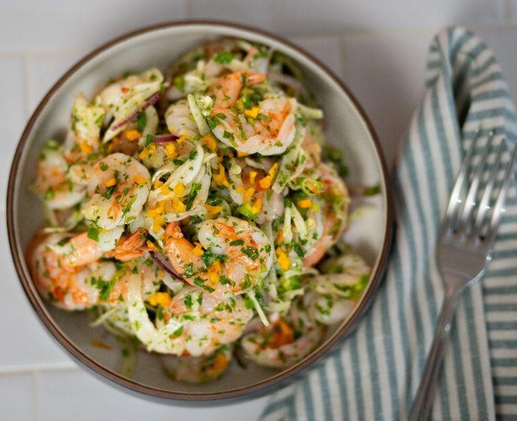 Herbed Shrimp Ceviche with Fennel
