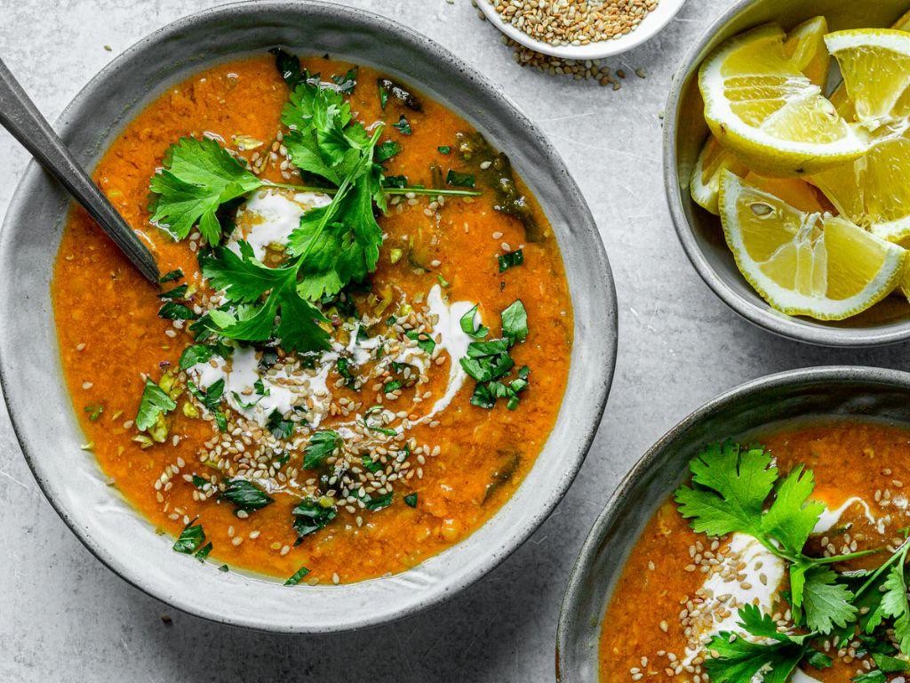 Herbed Turkey and Lentil Soup