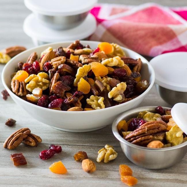 Homemade Dried Fruit Trail Mix