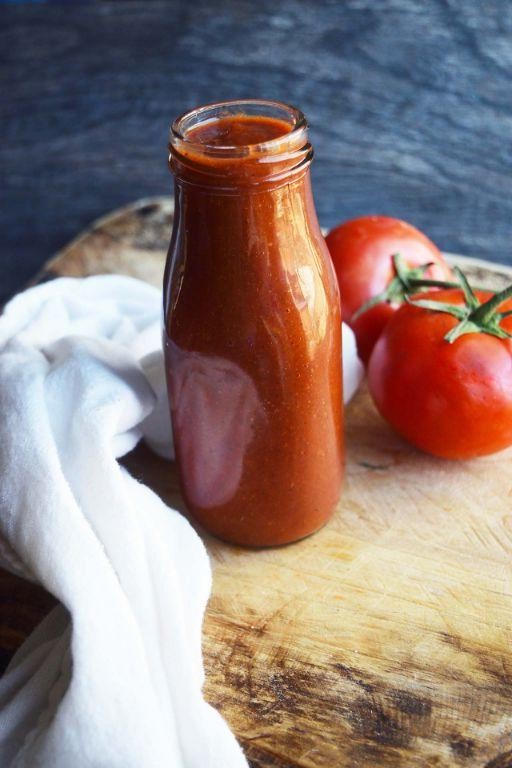 Homemade Ketchup with Orange Zest