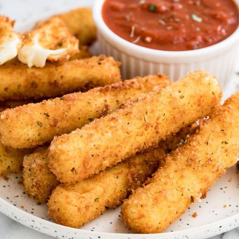 Homemade Mozzarella Sticks