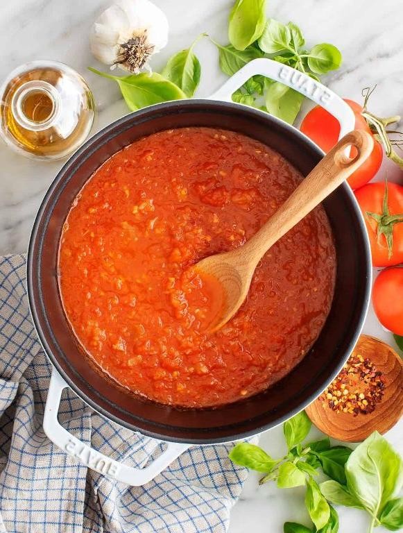 Homemade Roma Tomato Sauce