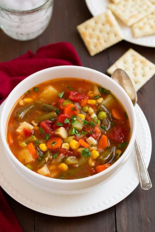 Homemade Vegetable Soup