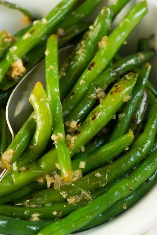Honey Glazed Canned Green Beans