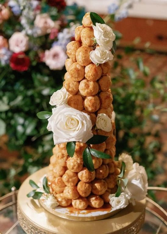 Honey Glazed Croque en Bouche