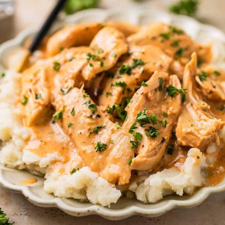 Honey Mustard Chicken and Rice Crock Pot Sweetness