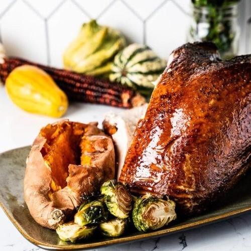 Honey Mustard Smoked Turkey