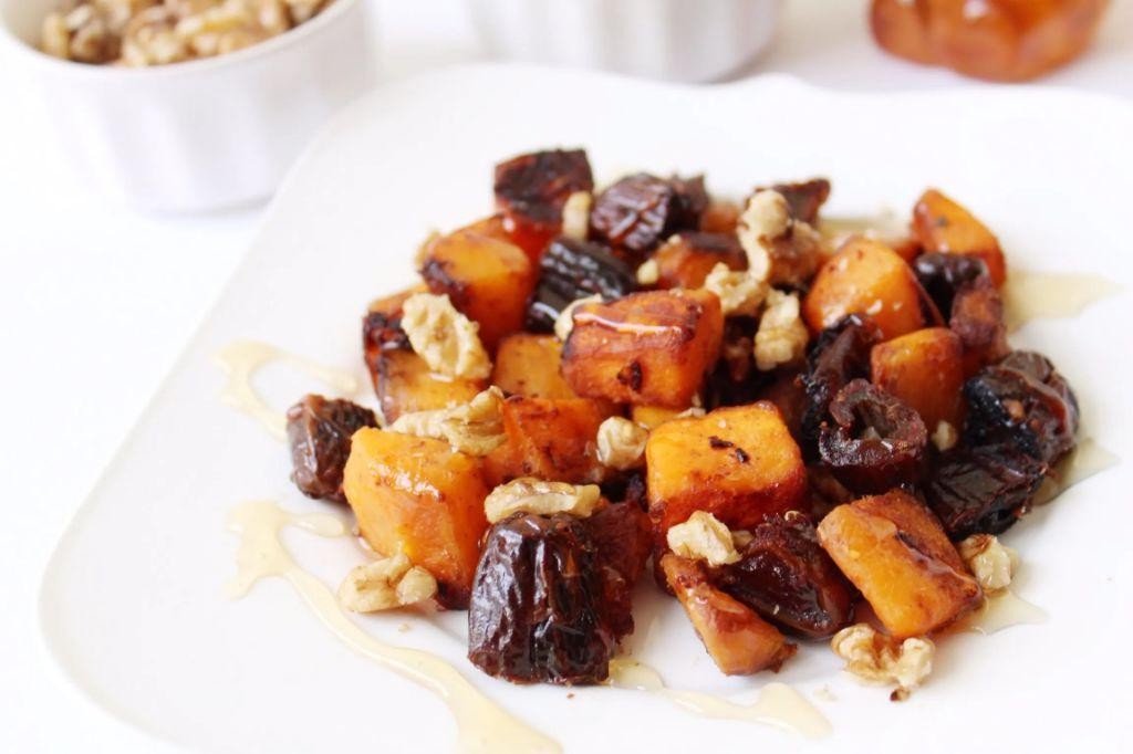 Honey Nut Squash Bread with Walnuts and Dates