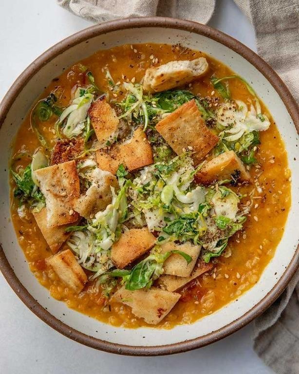 Honey Nut Squash and Lentil Stew