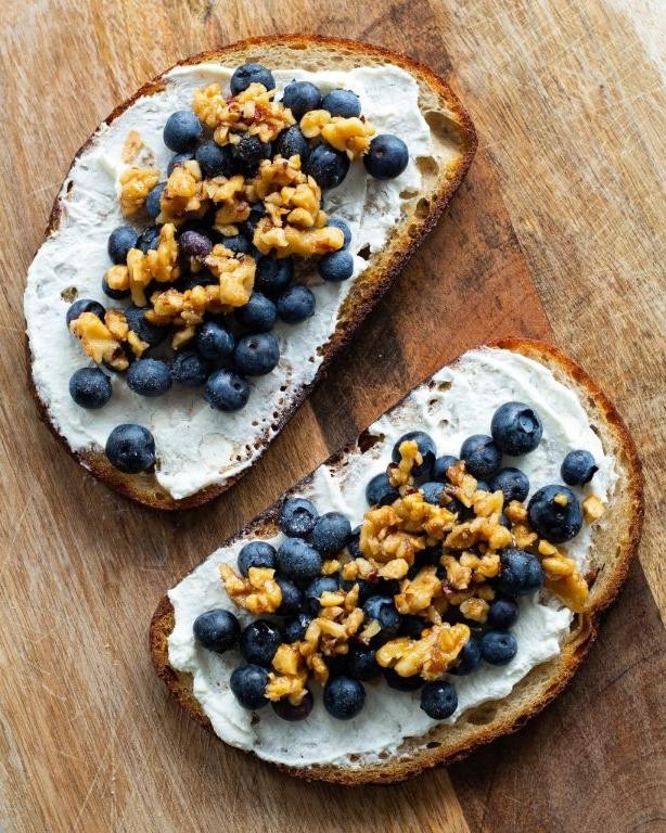 Honey and Walnut Ricotta Toast