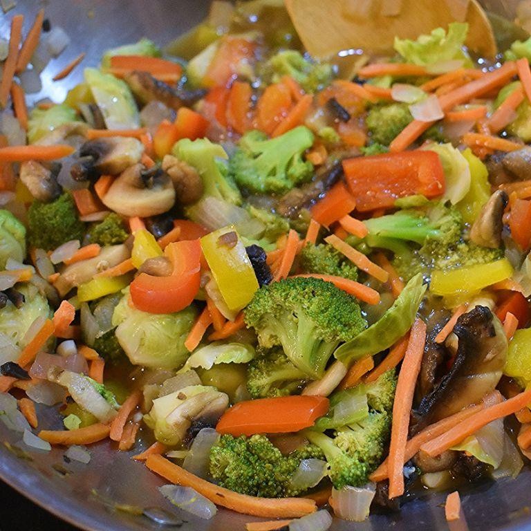 Hormone-Balancing Broccoli and Brussels Sprouts Stir-Fry