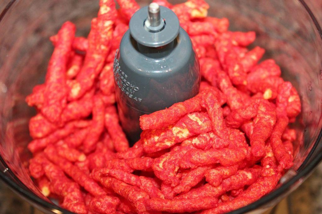 Hot Cheeto Crusted Fried Oreos