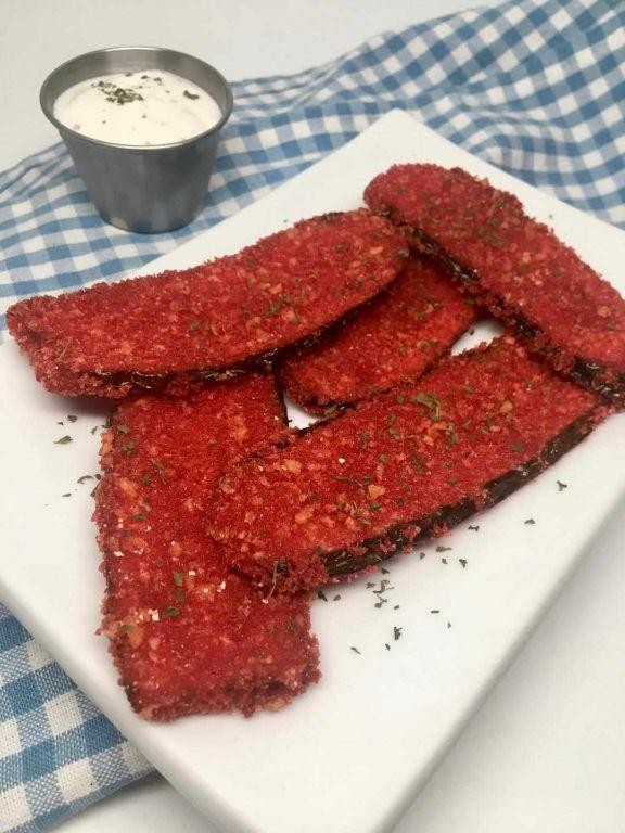 Hot Cheeto Fried Pickles
