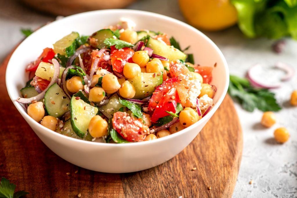 Ikarian Chickpea Salad