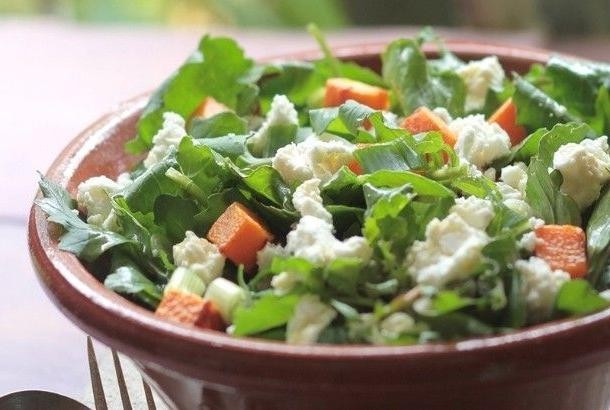 Ikarian Goat Cheese Salad