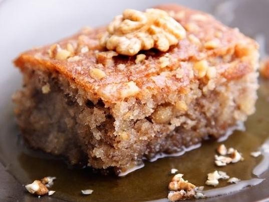 Ikarian Honey and Walnut Cake