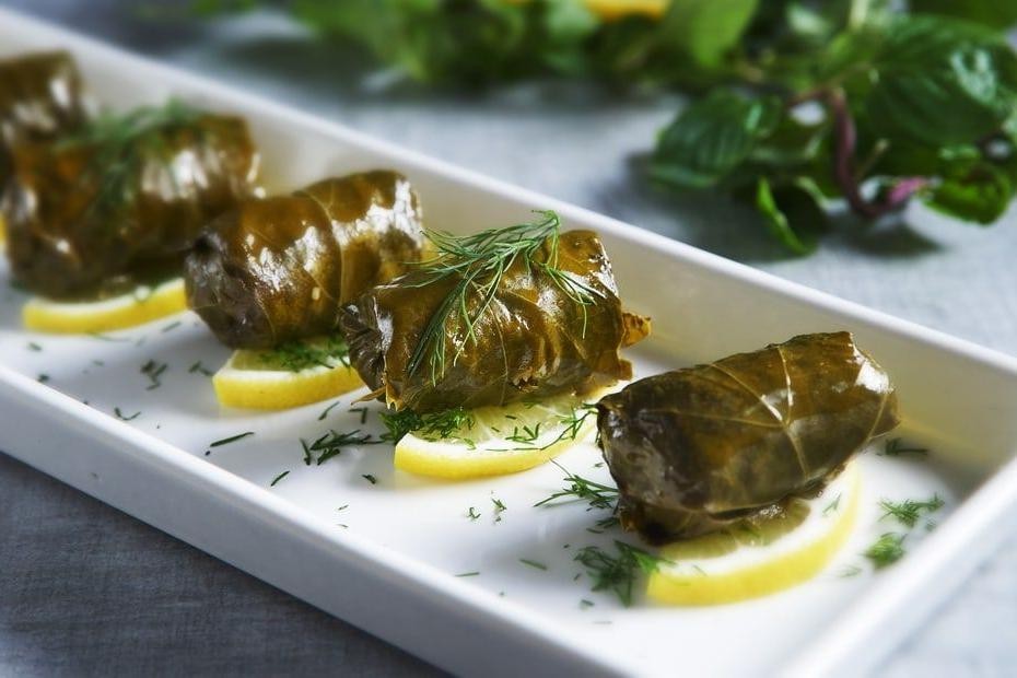 Ikarian Stuffed Grape Leaves