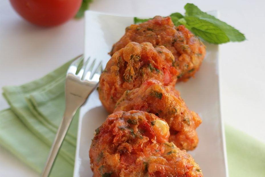 Ikarian Tomato Fritters