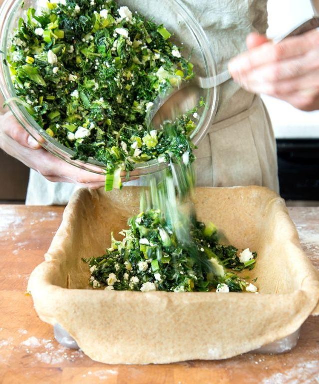 Ikarian Wild Greens Pie