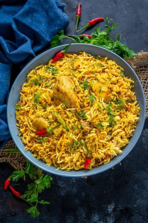 Indian Spicy Chicken Pulao