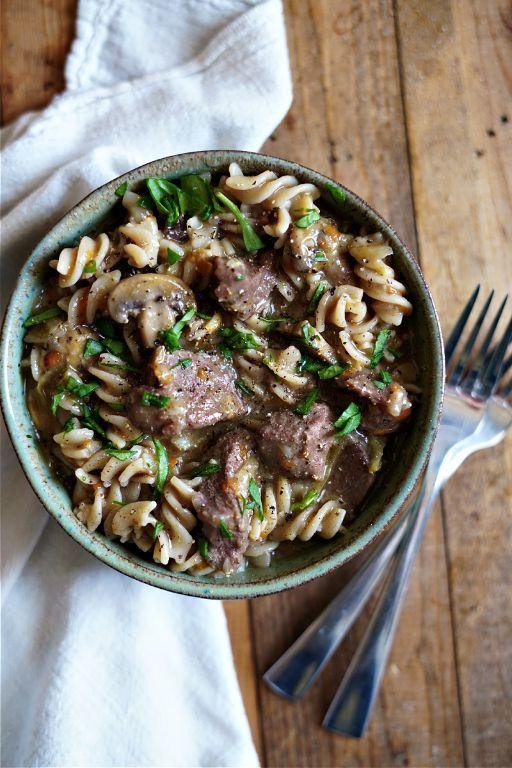 Instant Pot Dairy Free Beef Stroganoff
