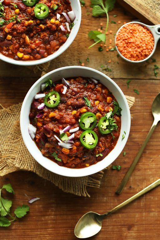 Instant Pot Lentil Chili