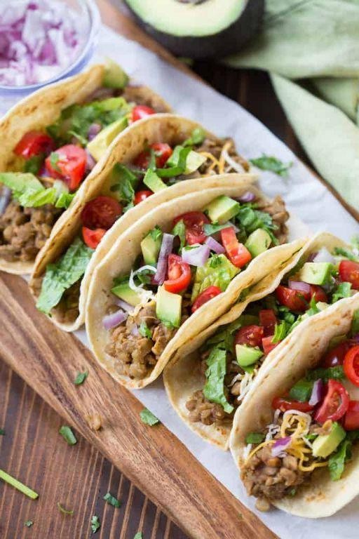 Instant Pot Lentil Tacos