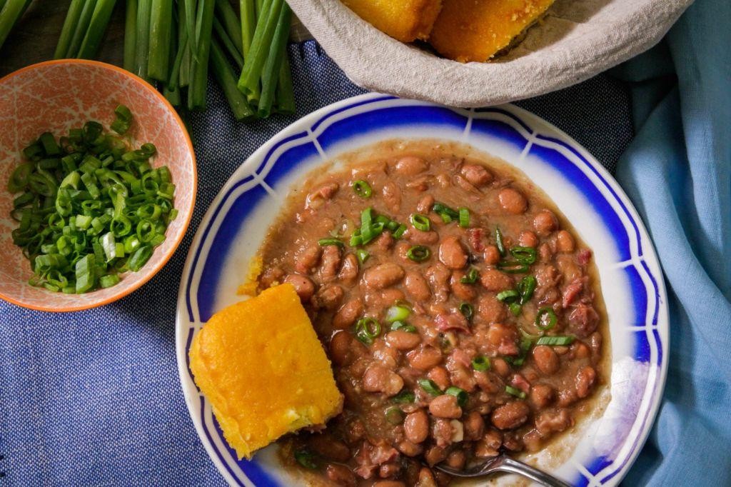 Instant Pot Pinto Beans and Ham Hocks