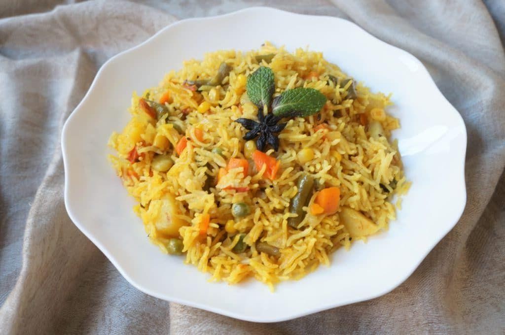 Instant Pot Vegetable Pulao