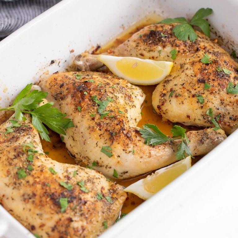 Italian Herb Chicken Leg Quarter Casserole