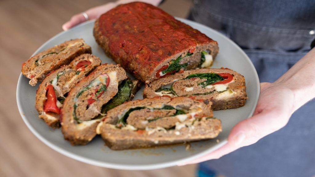 Italian Stuffed Meatloaf
