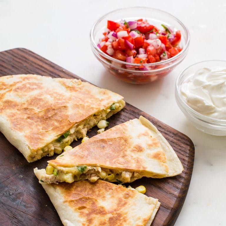 Jalapeno Chicken Quesadillas
