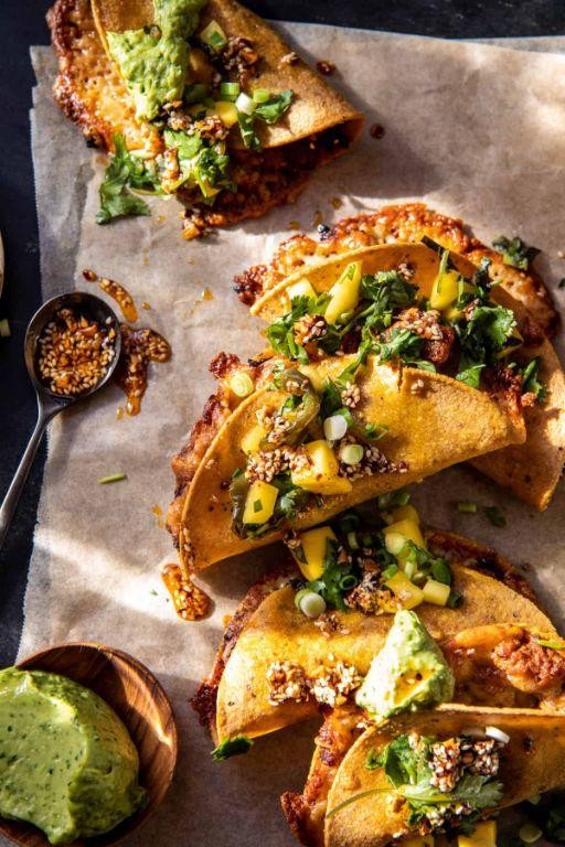 Jalapeno Chicken Tacos with Mango Salsa