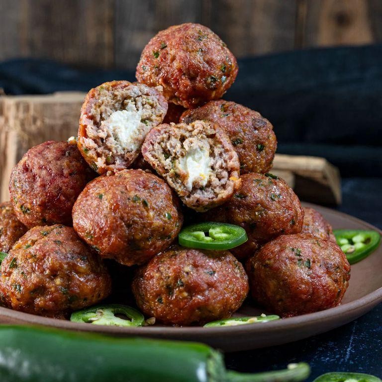 Jalapeno Popper Frozen Meatball Bites