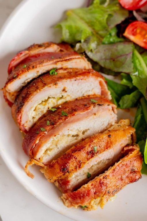 Jalapeno Popper Stuffed Thick Cut Pork Chops