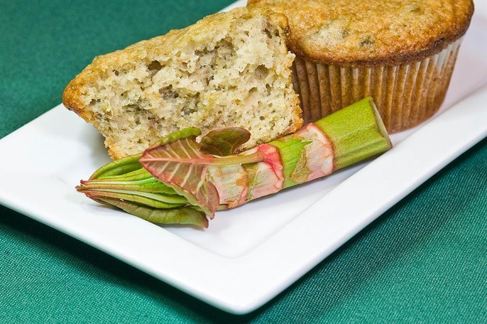 Japanese Knotweed Muffins
