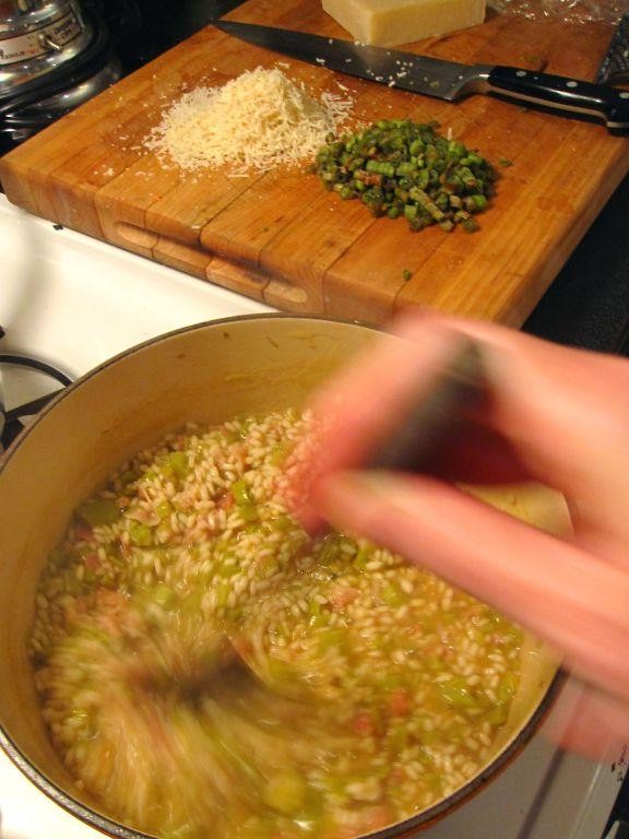 Japanese Knotweed Risotto