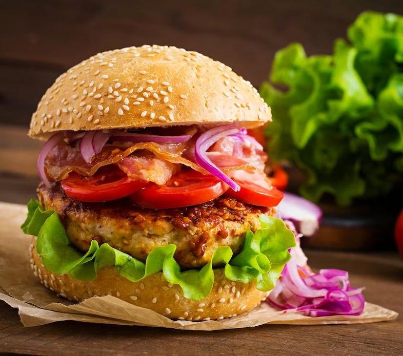 Japanese Teriyaki Veggie Burger
