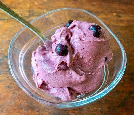 Juneberry Ice Cream
