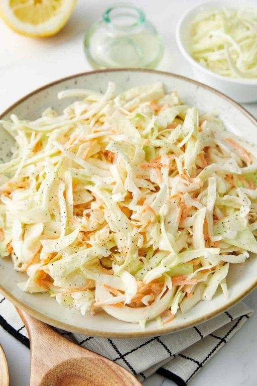 KFC Coleslaw with Lemon Juice