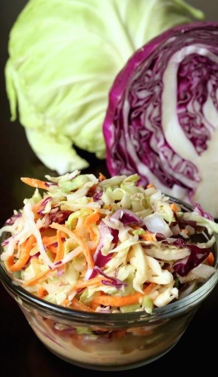 KFC Coleslaw with Red Cabbage