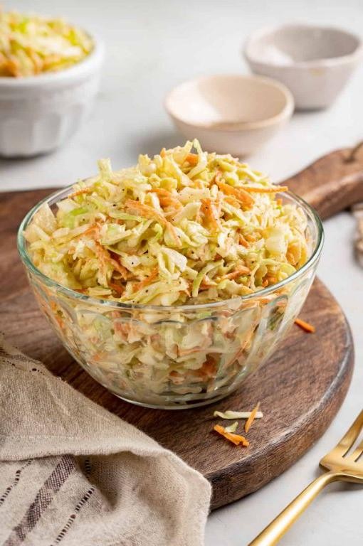 KFC Coleslaw with a Kick of Jalapeno