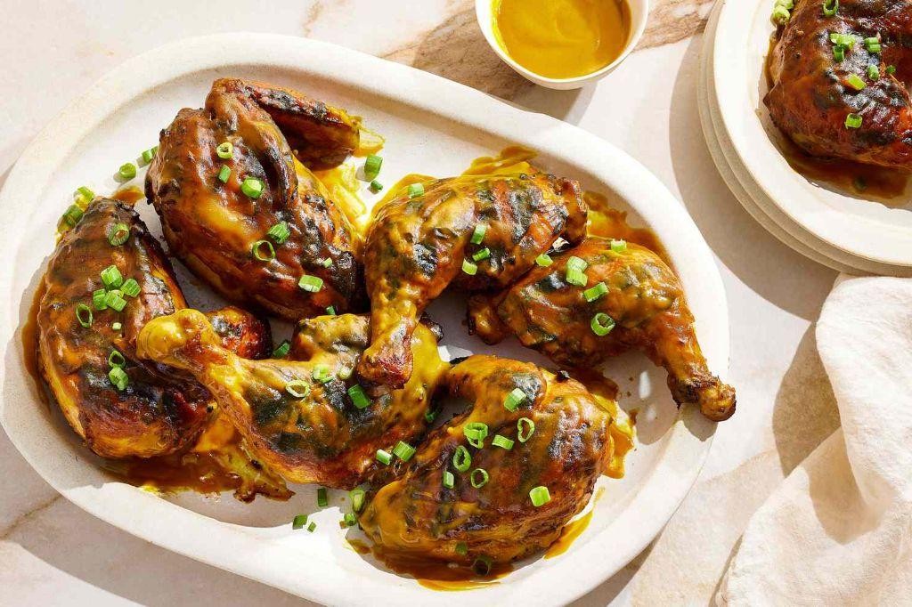 KFC Grilled Chicken with Mustard Glaze
