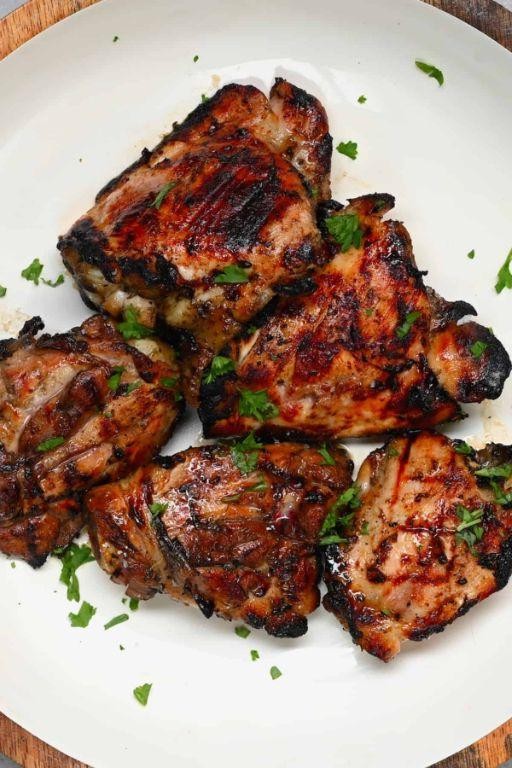 KFC Inspired Grilled Chicken Thighs