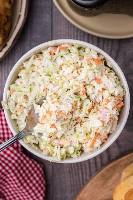 KFC Style Coleslaw with Buttermilk