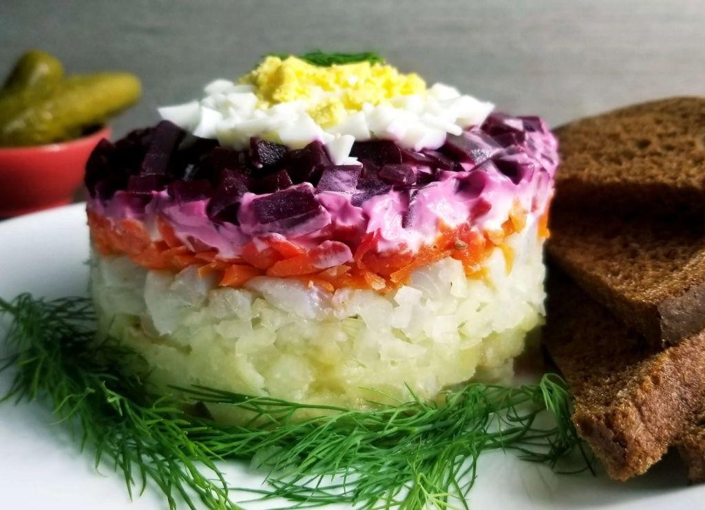 Kale and Herring Under a Fur Coat