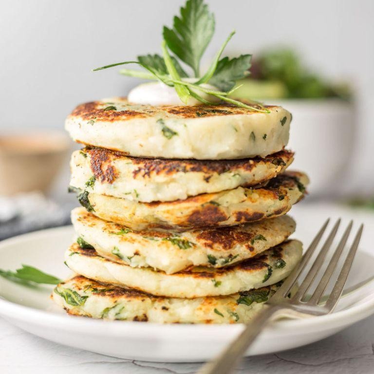 Kale and Potato Pancakes