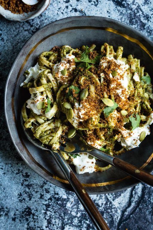 Kale and Pumpkin Seed Pesto
